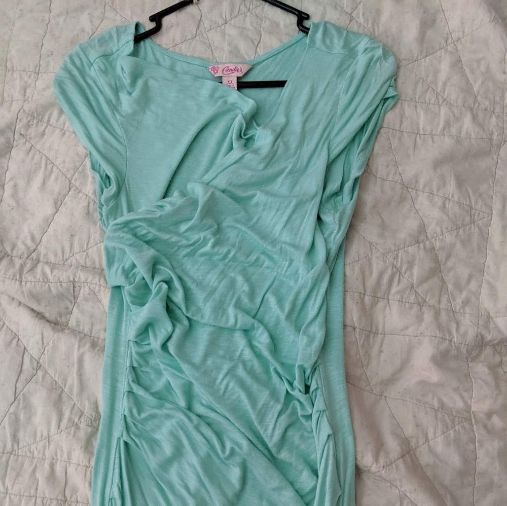 Candies teal/ blue color shirt